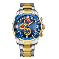Gold & blue