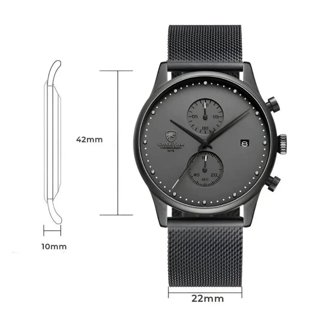 Modern 'Chronos' Watch - William Elegance